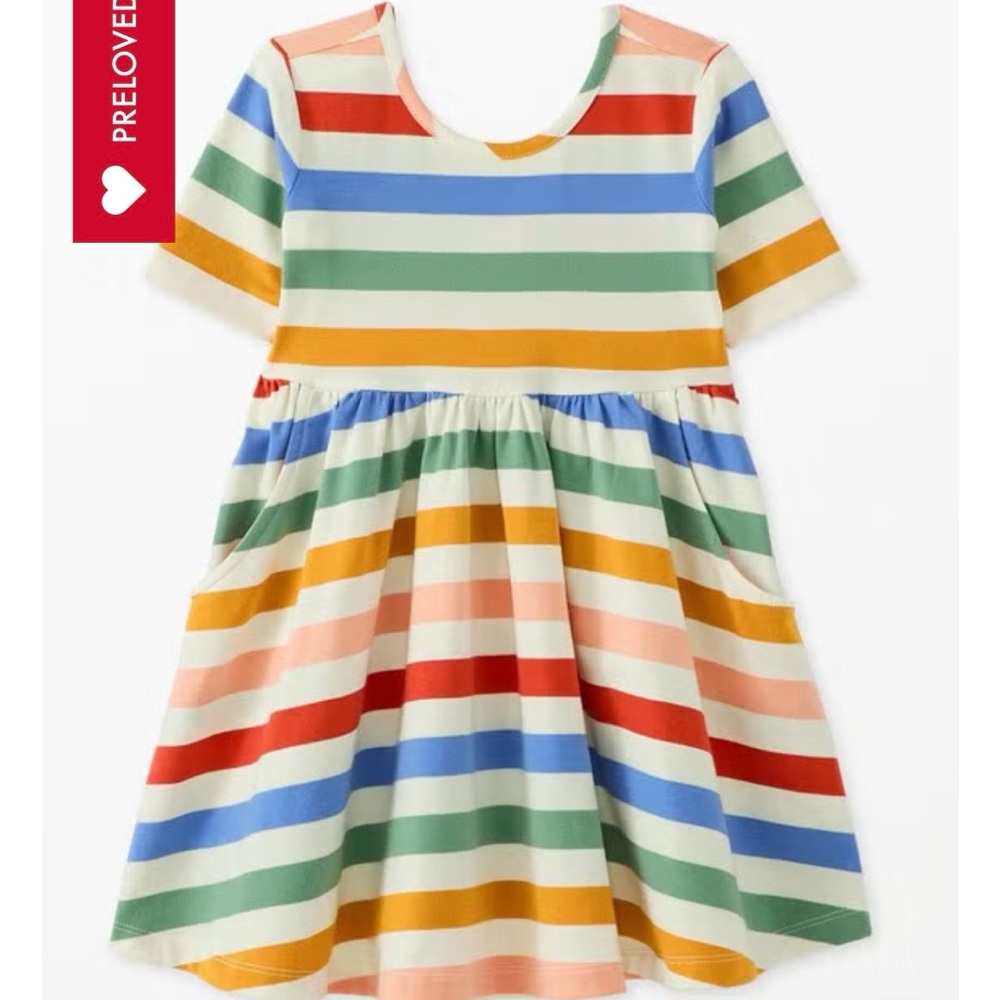 Colorful Striped Hanna Andersson Dress